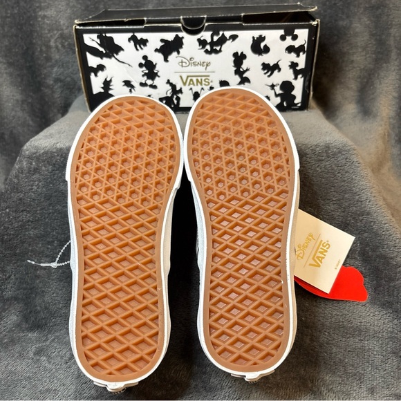 Vans Women's Sz 5 or Men Sz 3.5 Mickey Mouse Gray Slip-On Shoes - Picture 6 of 9